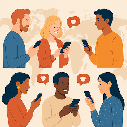 Kulturelle Unterschiede beim Online-Dating in Europ